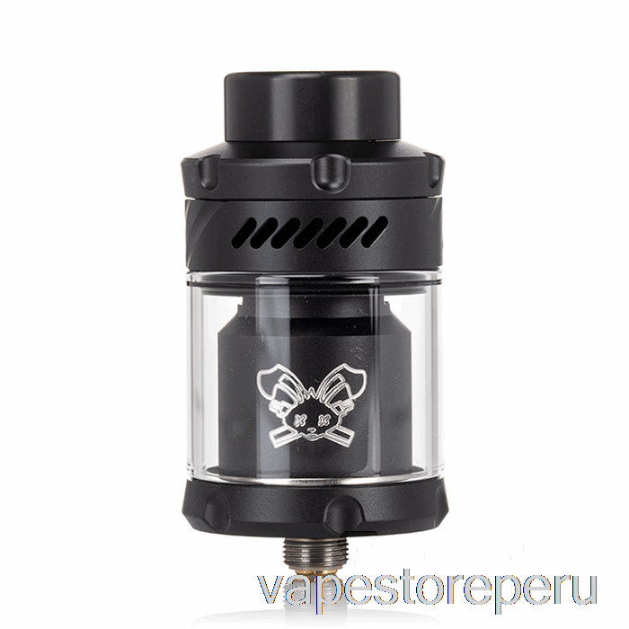 Vape Smoke Hellvape Dead Rabbit V3 25mm Rta Negro Con Logo Blanco